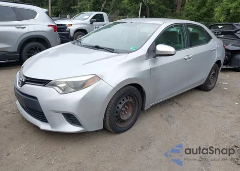 2014 Toyota Corolla Le from USA, damaged, VIN 2T1BURHE5EC137305